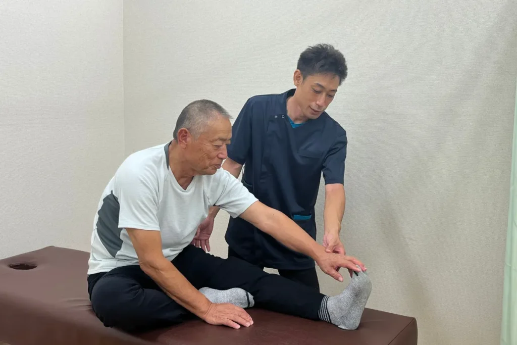 ストレッチ指導