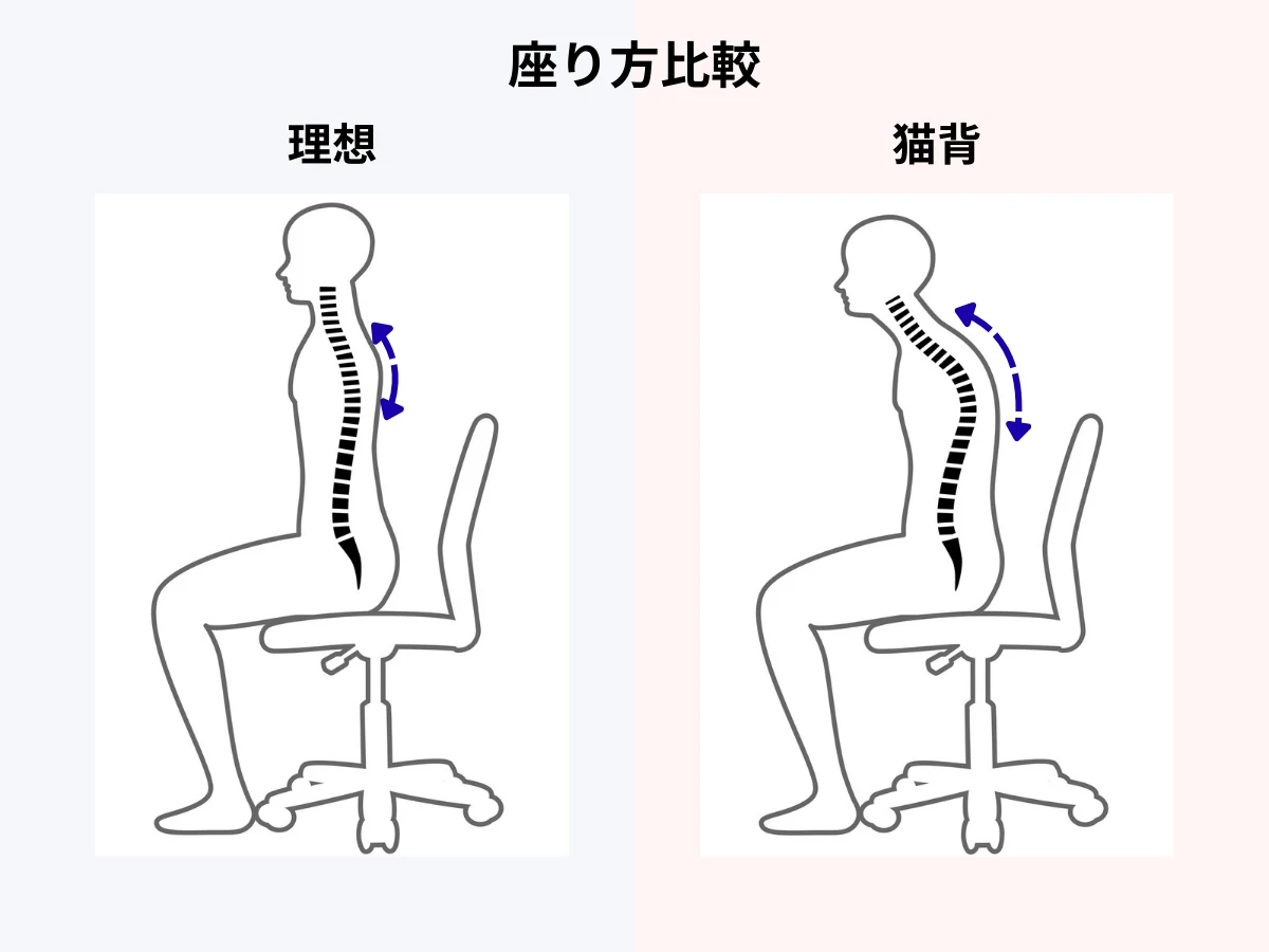 座り方比較