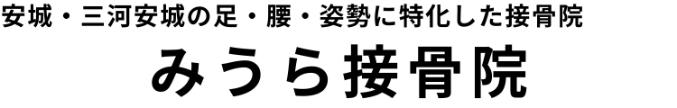 安城・刈谷・知立で接骨院をお探しなら|みうら接骨院