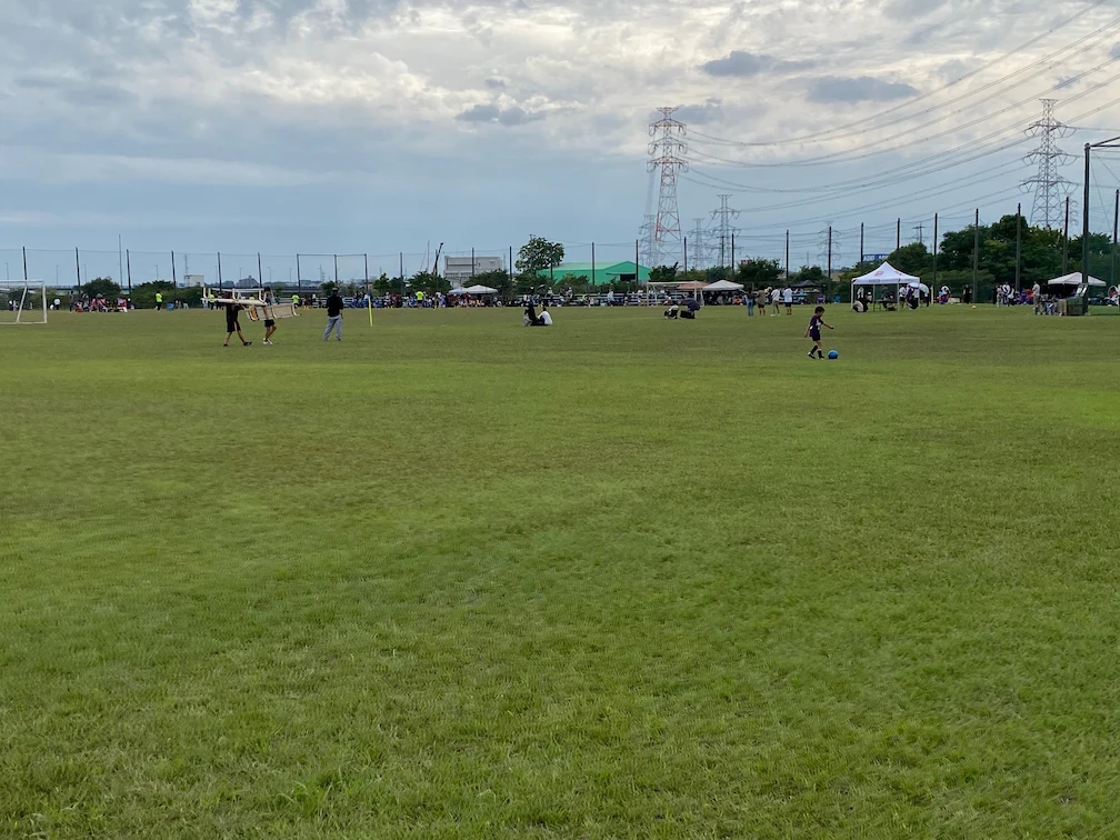 サッカー試合の写真